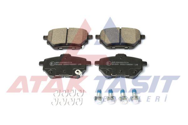 AP 05P2251 Brake Pad Rear with Wear Indicator Toyota Corolla (E21) 1.6 Vvt-I 2019-Electronic Park Brake Olmayan — Brake Pads