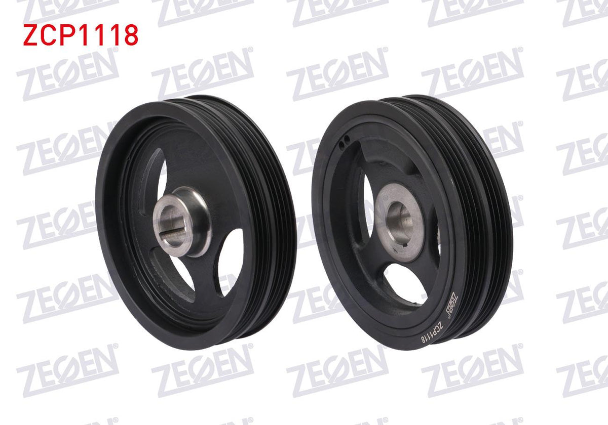 Zegen ZCP1118 Crankshaft Pulley Renault Clio V 1.0 Sce 2019-/ Dacia Sandero II-Logan II 1.0 Sce 2016 — Pulleys & Tensioners