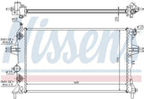 NISSENS Radiator - Opel Astra G 1.4/1.6/1.8 with Air Conditioning — Radiators & Fans