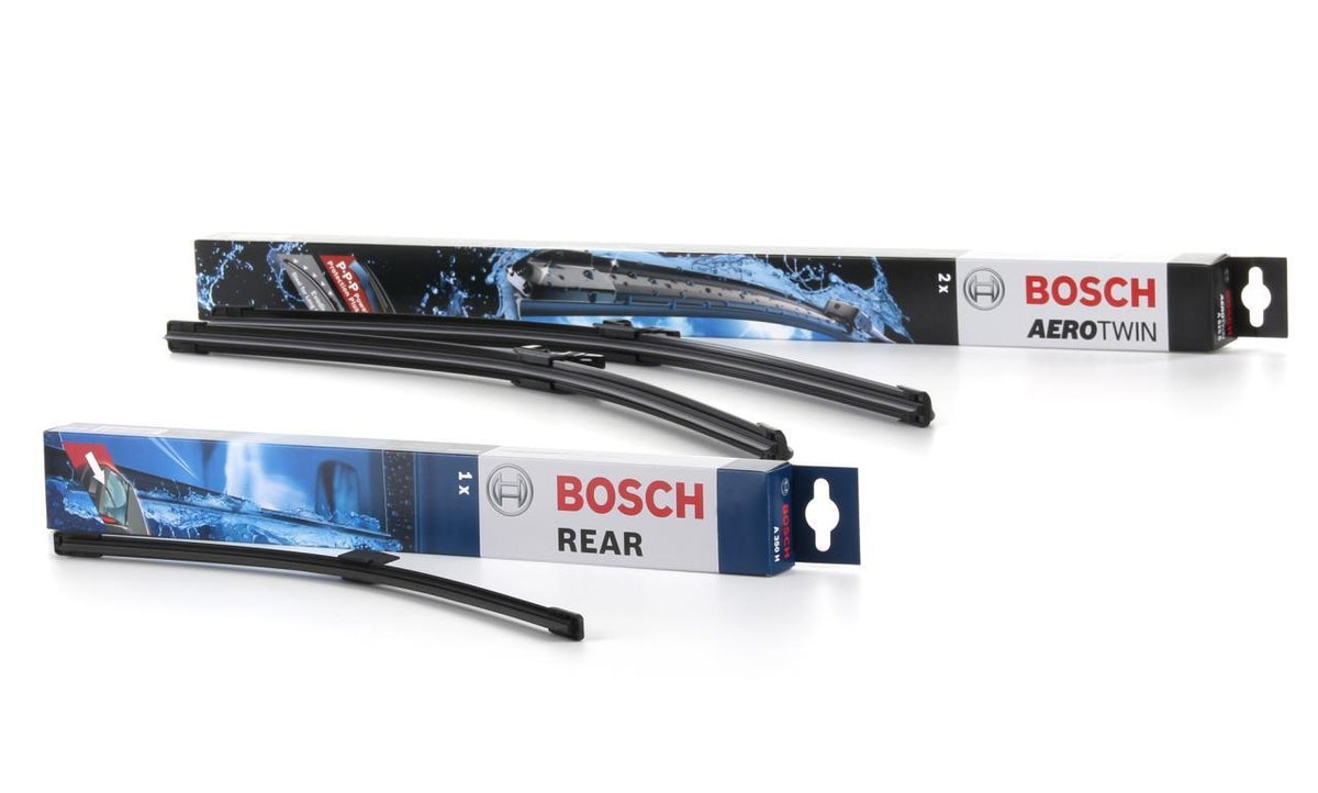 Bosch Volkswagen Golf 6 Front & Rear Wiper Set — Wipers