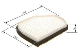 BOSCH 1987432001 Cabin Air Filter - High Efficiency for W202 C208 W210 R170 — Air & Cabin Filters