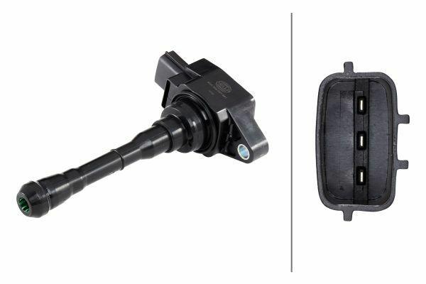 HELLA 5DA358057-661 Ignition Coil - Compatible with Clio IV, Megane IV and 3 more models — Coils & Plugs