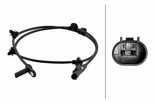 HELLA Wheel Speed Sensor 6PU230048-271 - 2-Pole Hal Sensor — Brake Sensors & ABS