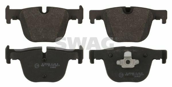 SWAG Rear Brake Pad Set - Compatible with BMW F30, F80 and 5 more models — Brake Pads