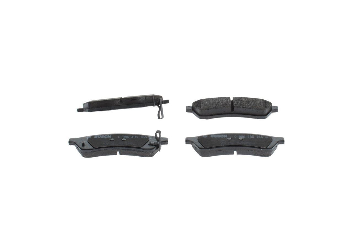Bosch 0986495168 Rear Brake Pad Chevrolet Epica 2.0/2.5/2.0D 06- / Renault Master III 2.3 dCi Pair Wheel — Brake Pads