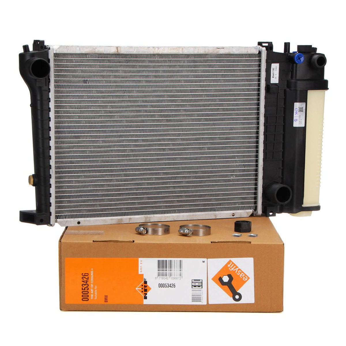 NRF Water Radiator for BMW E30 E36 M30 M43 M44 M52 M20 M50 - Premium Aluminum — Radiators & Fans