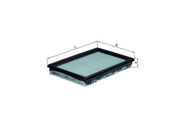 Mahle LX1269 Air Filter Mini Cooper S 16 04- — Air & Cabin Filters