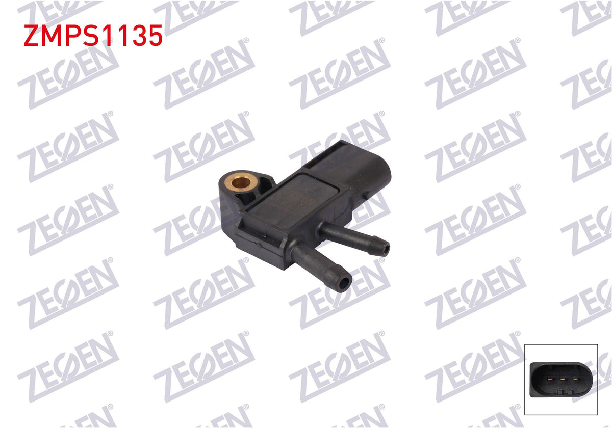 Zegen ZMPS1135 Map Sensor Mercedes (W204) C220 CDI / (W212) E220, E250 — Engine Management Sensors