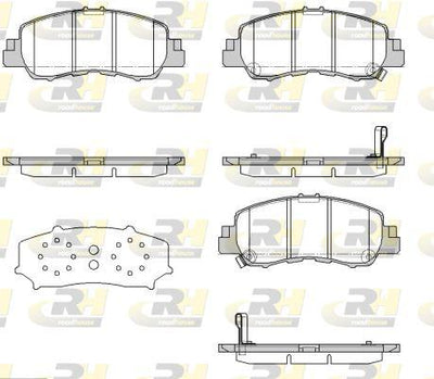 ROADHOUSE 21881.02 Brake Pad Front-Mitsubishi Eclipse Cross 2017 > — Brake Pads