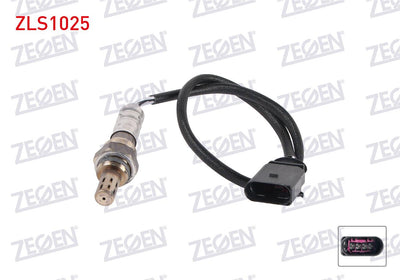 Zegen ZLS1025 Lambda (Oxygen) Sensor 500 mm VW Polo 1.2i-1.4i (Bme-Bzg-Blm) 01-12 / Polo 1.4 (Cggb) 09-/ — Oxygen & Air-Fuel