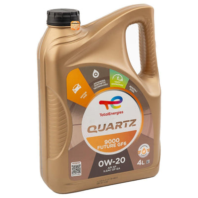 Total 230674 Motor Oil Quartz 9000 0W20 Future Gf6 3B 4 Litre | Set of 3