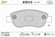 valeo-front-brake-pads-set, valeo-670113-brake-pads-fit-palio-12 VALEO 670113 Front Brake Pads Set for Palio 1.2 - High-Performance Braking for Car Owners & Mechanics | 123mm Width VALEO Front Brake Pads Fit Palio 1.2 valeo, front-brake-pads, brake-pads-set, palio-1.2, car-parts, mechanics-tools, high-performance, automotive-repairs, braking-system, ai-generated