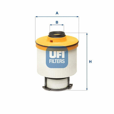 UFI Fuel Filter - Fits Isuzu Dmax, Toyota Hilux, Mitsubishi L200 — Fuel Delivery
