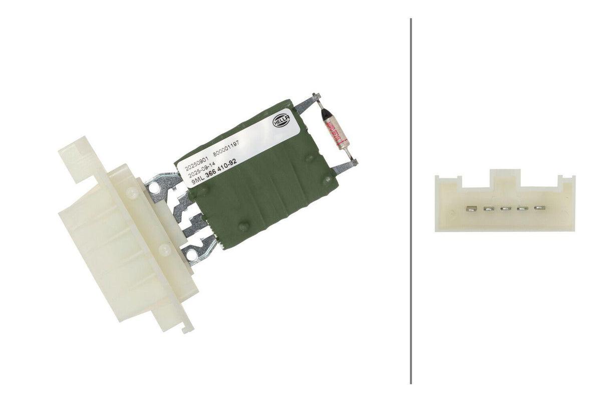 Hella 9ML366410-921 Heater Resistor Opel Corsa D / E