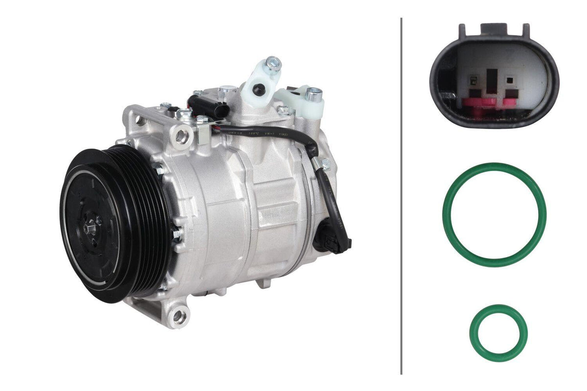 Hella 8FK366202-601 A/C Compressor W204 07 > 14 S204 07 > 14 C204 11 > W212 09 > 15 C207 09 > 16