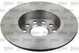 VALEO 197544 Rear Brake Disc for A3, Leon, and Octavia — Brake Rotors & Drums