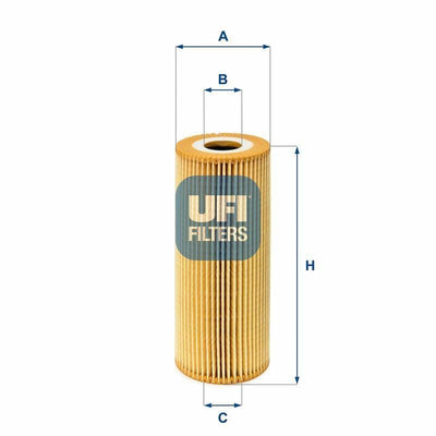 UFI Oil Filter - Compatible with Golf IV, Bora, Crafter — Oil Filters