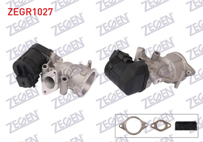 Zegen ZEGR1027 EGR Valve Ford Mondeo IV 2.0 TDCi (Klba-Lpba-Tyba-Azba) 2007-2014 / C5 II 2.0 HDi 2004-2008 — Emission Control