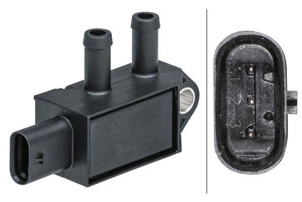 Hella 6PP009403-221 Pressure Sensor VW 1.6-2.0 TDI 2016-> DCXA/CXHA/CXHB/DAUA/DAVA/DFGA — Vehicle Sensors & Switches