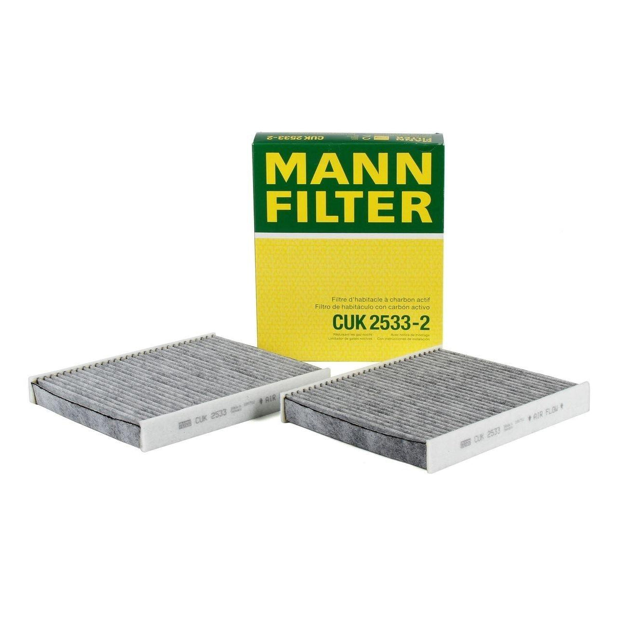 Mann BMW F10 Carbon Air Filter Set - Compatible With All Models — Maintenance & Service Kits