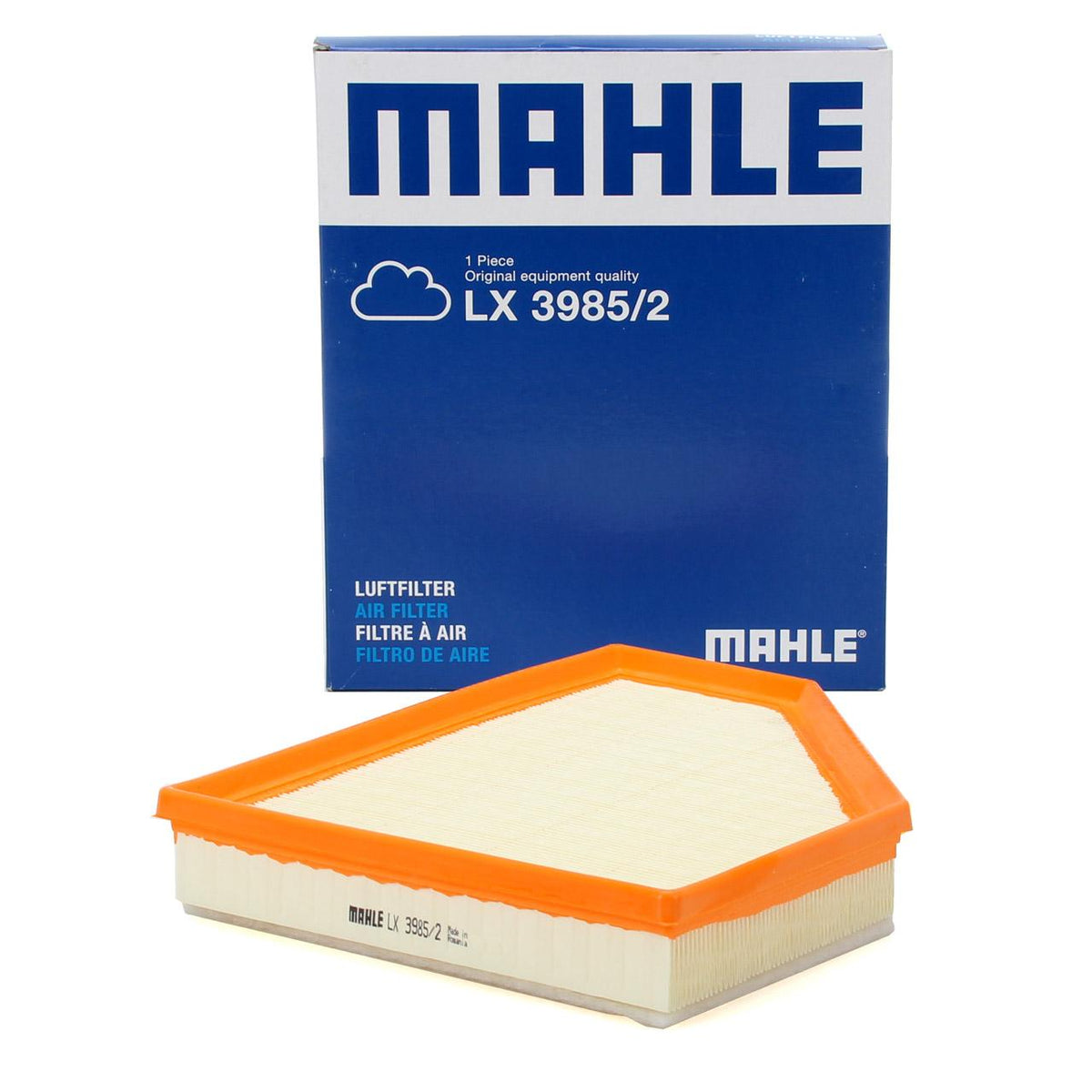 MAHLE LX3985-2 Air Filter for BMW 3 Series G20 320d & for BMW Lovers — Air & Cabin Filters