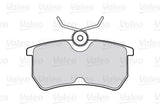 VALEO 670431 Brake Pad Set - Rear Disc Brakes for 99-04 Focus — Brake Pads