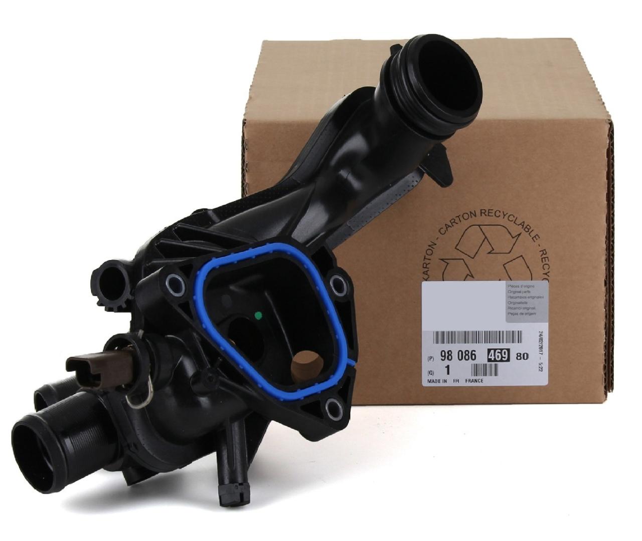 genuine-peugeot-thermostat-for-508, peugeot-thermostat-installed-in-engine Peugeot Thermostat - Original Parts for Peugeot 508 1.4 1.6 Vti Thp Ep6 | Genuine Replacement Peugeot Thermostat - Peugeot 508 1.4 1.6 Vti Thp Ep6 peugeot-thermostat, peugeot-508, car-parts, vehicle-accessories, engine-temperature-control, professional-mechanics, car-owners, replacement-part, genuine-parts, ai-generated