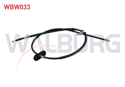 WALBURG WBW033 El Brake Cable Rear Right with Disc Opel Astra J Gtc / Cascada 1.4T 1.6T 2009 — Brake Cables & Hardware