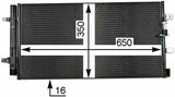 MAHLE AC738000P Klima Radiator - Condenser for Audi A4 A5 A6 A7 Q5 — Radiators & Fans