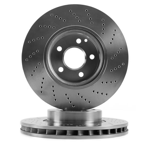 AYD 50622 Brake Disc Front Mercedes W204 S204 W212 S212 C207 A207 — Brake Rotors & Drums