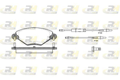 ROADHOUSE 2828.04 Brake Pad C5 I Berlina Break Dc_ De_ 03 Xx — Brake Pads