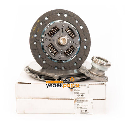 GM A13DTC Chevrolet New Aveo 1.3 Diesel (A13DTC) Clutch Pressure Plate - Brake Pad / Bearing Set ( Sabit — Clutch & Flywheel