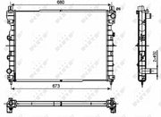 nrf freelander 1 radiator aluminum construction, technical specifications of nrf freelander 1 radiator NRF Freelander 1 Radiator - High-Quality Aluminum for Mechanics and Vehicle Owners | 24.09 x 18.11 x 1.26 Inch NRF Freelander 1 Radiator - Aluminum Construction freelander-1, radiator, aluminum, nrf, vehicle-accessories, cooling-system, mechanics, car-maintenance, car-parts, ai-generated