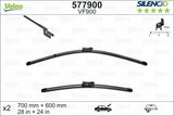 VALEO 577900 Windshield Wiper Blade Set - 28 & 24 Inch — Wipers