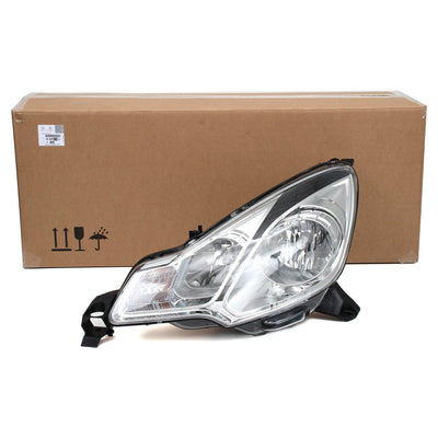 PSA 1606931680 Citroen C3 Front Headlight Left Black Band Genuine C3 III Ds3 — Headlights