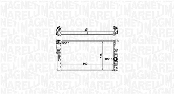 Magneti Marelli 350213155100 Water Radiator F20-F20 LCI-F21-F21 LCI-F22-F30-F31-F34-F35-4F32-F33-F36 N13-N — Radiators & Fans