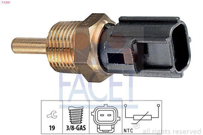 Facet 7.3230 Coolant Temperature Sender Asx Carisma Colt L200 Sonata P4007 Volvo S40 1.8 Fortwo Coupe 451