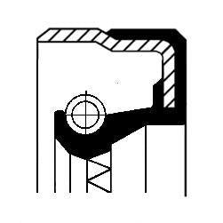 Corteco 82031879 Transmission Seal 36X54x8 W168/W169/Vaneo/W245/W414 — Gaskets & Seals