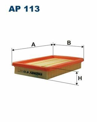 FILTRON AP113 Air Filter - Perfect Fit for 626 FS Motor 1992-1997 — Air & Cabin Filters
