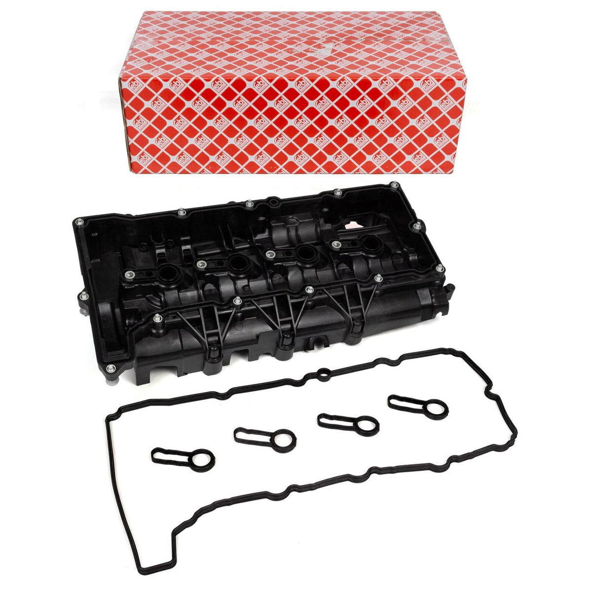 Febi Bilstein 174674 Rocker Arm Cover BMW N47N N47S1 F07 F10 F20 F30 X1 X3 X5 — Valvetrain