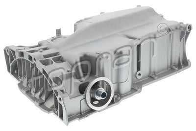 TOPRAN Oil Pan for VW Polo - Durable Aluminum Construction — Oil System