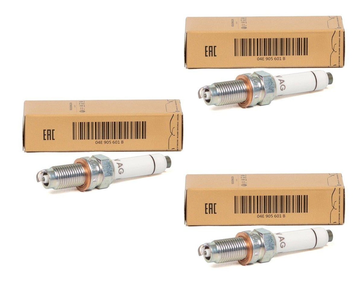 VAG 05E905602B Volkswagen T-Cross 1.0 TSI Motor Ignition Spark Plug Set Genuine Set — Coils & Plugs