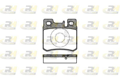 ROADHOUSE 2282.20 Brake Pad 190 W201 10 82-08 93 — Brake Pads