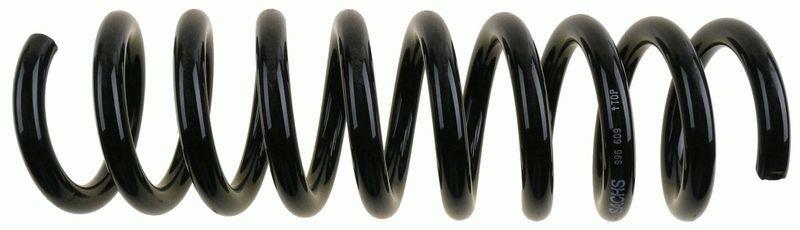 SACHS 996609 Rear Coil Spring - E-Class W210 (1997-2002) — Springs
