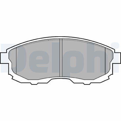 Delphi LP812 Brake Pad Front Nissan 200Sx S13 Cefiro II Juke Maxima QX IV 1.6-2.5 88-14 — Brake Pads