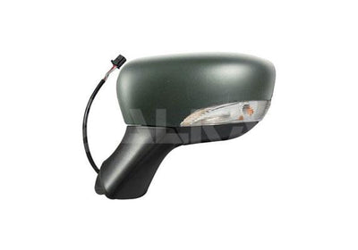 Alkar 6125187 Outer Rear View Mirror Left Electric Aspheric Heated Primed with Turn Signal 7 Pin — Tail, Signal & Reflectors