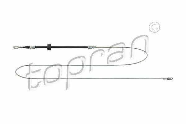 TOPRAN Handbrake Cable VW 1990mm — Brake Cables & Hardware