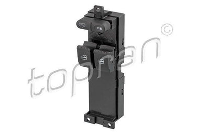 Topran 116029 Left Front Glass Switch-Dual (Skoda Fabia 00-08 Octavia 01-11) — Switches & Relays