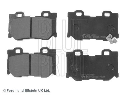 Blue Print ADN142149 Rear Brake Pad Infiniti FX30 FX37 FX50 Q50 Q60 Q70 370Z — Brake Pads