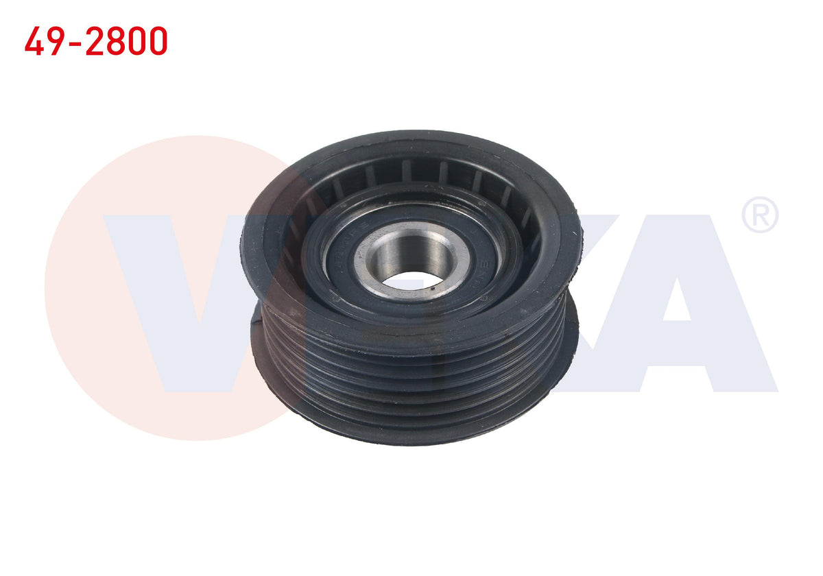 Veka 49-2800 V Belt Tensioner Bearing Plastic 69X26,4 Audi A4-A6 2.5 TDI 1997-2006 / VW Passat 2.5 TDI — Pulleys & Tensioners